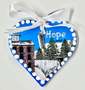 Commemorative Heart - Ode to Glen Road