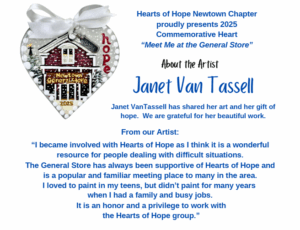 2025 Commemorative Heart - Meet Me at the General Store - Image 3